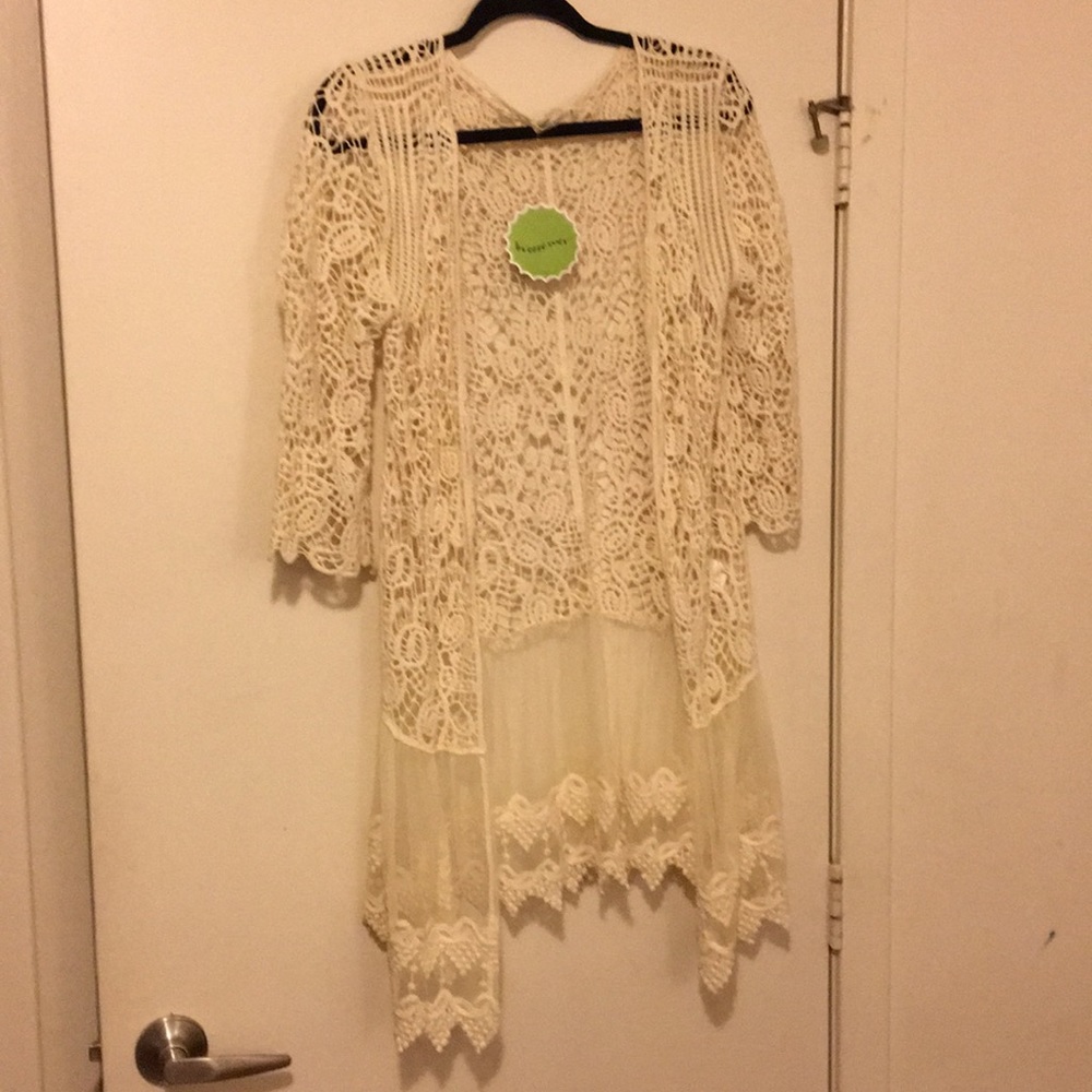 Mesh sweater